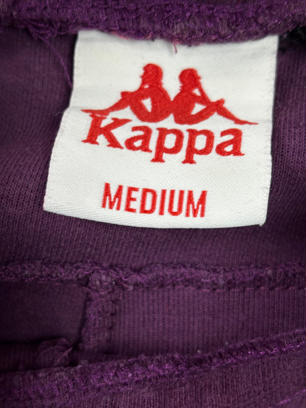 Kappa Authentic Melange Fleece Shorts Purple Size Medium