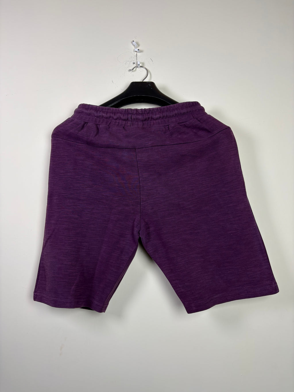 Kappa Authentic Melange Fleece Shorts Purple Size Medium