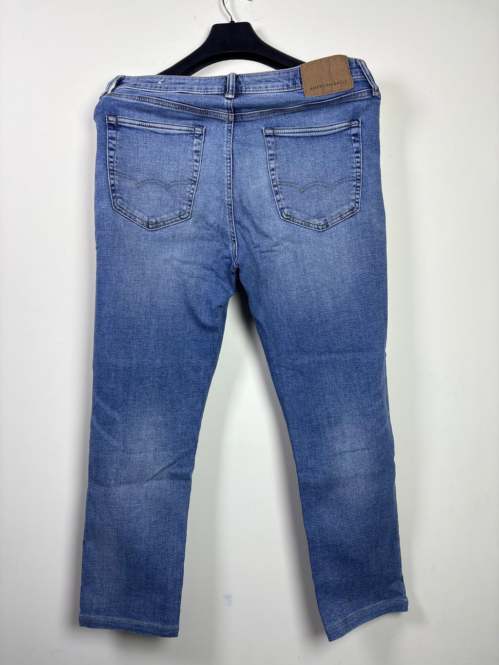 American Eagle Airflex+ Slim Jeans Medium Indigo Wash