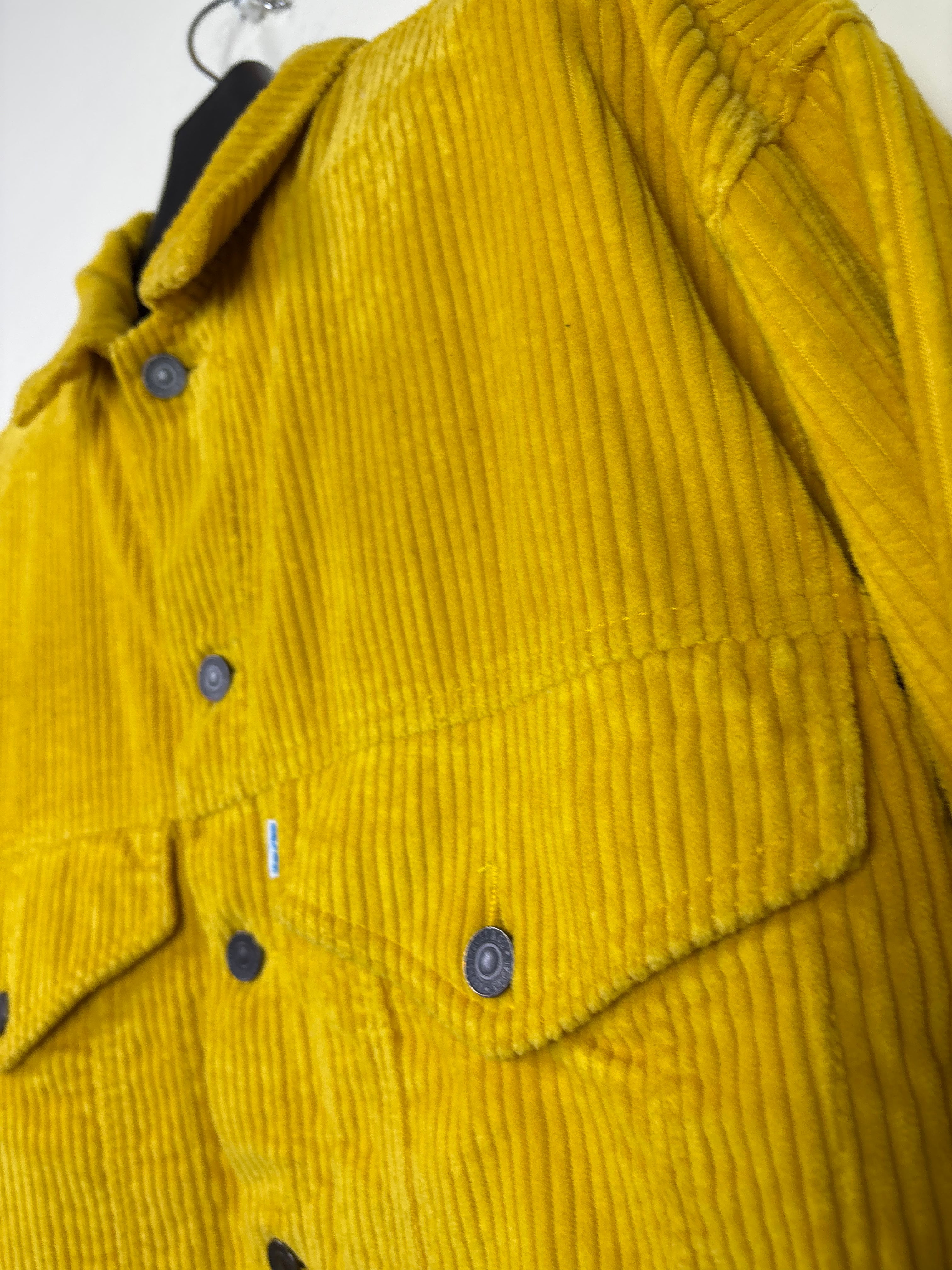 Levi's x The Simpsons Yellow Corduroy Trucker Jacket