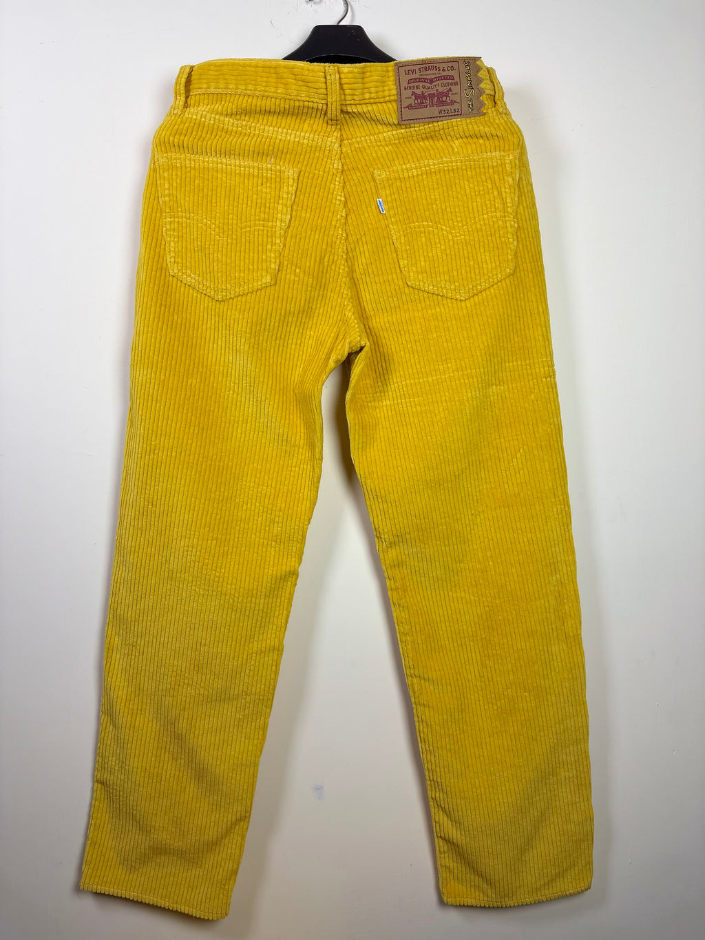 Levi's x The Simpsons High Loose Yellow Corduroy Pants